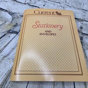 Vintage Current Stationery and Envelopes Folder Lot of 69 Sheets 26 Envelopes